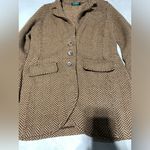 Ralph Lauren Lauren  petite cardigan brown Photo 2