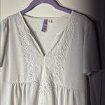 Alya ✨3 for $12✨ White Lace Detail Women's Top Photo 1