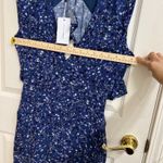 Lovers + Friends Lover + friends blue long sleeve mini dress Photo 8