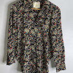 Maeve  Small‎ Floral Collar Button Down Top CP4015 Photo 0
