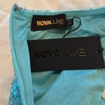 Nova Luxe evening dress size M Blue Size M Photo 3