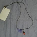 Oklahoma Home Necklace Blue Photo 1