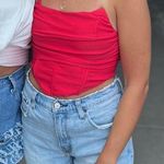 Blue Blush  Corset Top Photo 0