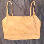 Carbon 38 Tan Metallic Snake Cami Sports Bra Snakeskin X Photo 0