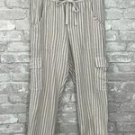 Sanctuary Anthropologie  Striped Cargo Pants Photo 0