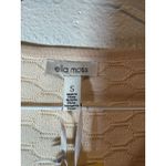 Ella Moss  Women's Elbow Sleeve Shirt/Sweater Lightweight, Size-Small, Cream New Photo 5
