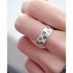 Boutique NEW Unisex 925‎ Sterling Star Adjustable Band Ring, Toe Ring, Pinky Ring Photo 13
