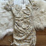 Bardot  Cindy Sweetheart Dress In Soft Yellow Photo 2