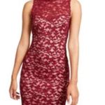 Love, Fire Formal cocktail dress size small petite maroon Photo 9