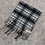 Steve Madden  Black and Gray Textured Scarf NWT Photo 0