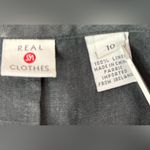 Real Clothes 10 Irish Linen Elegant Sleeveless Maxi Dress Photo 9