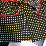 Vintage 80s Deborah Boutique Tiered Ruffle Polka Dot Cocktail Dress Party size 8 Multiple Photo 9