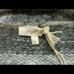 Mystree long cardigan sweater gray & brown LG NEW Photo 4
