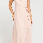 Show Me Your Mumu Mariah Wrap Dress Dusty Blush Photo 0