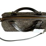 Kate Spade NWT New Mini Reiley Laurel Way Glitter Bag Satchel Crossbody Gunmetal Photo 3