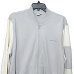 Outdoor Voices  Pickup Bomber Sweatshirt Jacket Women’s Size Large Dove Bone Photo 2