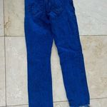 MOTHER Like New Chambray Blue Jeans Distressed Edges Sz 25 Photo 3