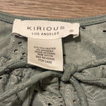 boho green longsleeve cropped Photo 1