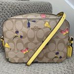 Coach Mini Camera Bag In Signature Canvas With Dreamy Veggie Print butterfly C8752 Photo 0