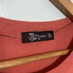 Miss Chievous Miss Cheivous Peach/Terracotta Boho Skull Floral Print Rayon Top Size M Photo 2