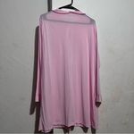 Sears Pink Floral Embroidered Robe Size L Photo 8