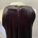 Betsey Johnson VTG  Halter Dress Size 10 Black Velvet Cocktail Party Formal LBD Photo 5