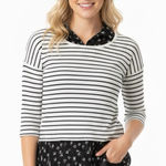 Red Camel  size medium striped sweater top Photo 0