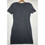 Nordstrom  2 Pc Acrylic Wool Blend Gray Sweater‎ Dress Women’s M Winter Photo 5