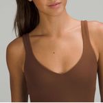 Lululemon Align Ribbed Bodysuit Roasted Brown 6 Photo 2