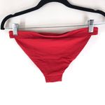 ANDIE  Swim The Banded Cheeky Bikini Bottom Stretch Cherry Red M Photo 3