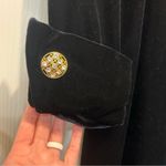 Saks 5th Avenue Vintage Tadashi Saks Fifth Avenue Velvet Cape Sweater Cardigan One Size USA Made Photo 5