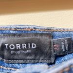 Torrid Womens  Ripped Light Wash Shorts Photo 1