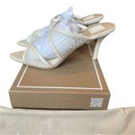 Dolce Vita Mandel Pearl Heels in Ivory Mesh Women’s Size 8.5 Photo 7