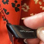 The Limited  High Collar Red Print Sleeveless Top Size XS Photo 6