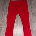 Lululemon Red Athletic Leggings Photo 1