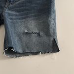 H&M Dark Blue Denim Cut-Off Shorts Photo 3