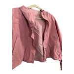 Fabletics  Erika Cropped Hooded Jacket Rosewood Pink Size Large Photo 4