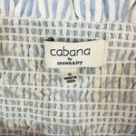 Crown & Ivy NWT Cabana by ™ Strapless Smocked Swim Romper Cover Up sz sma… Photo 8