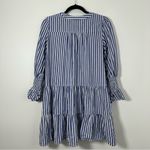 Tuckernuck Pomander Place Blue & White Striped Cotton Poplin Kenzo Dress Size S Photo 3