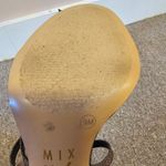 mix no. 6  Size 9 Gold Metallic Shimmer Glitter Heels Photo 4