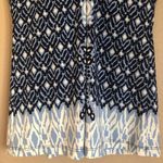 INC  Blue Rhinestone halter top Photo 3