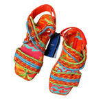 Farm Rio  Tropical Platform Sandal Size 9 NWOB Photo 3