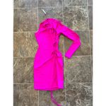 SKIMS  Lace Up Mini Dress Fuchsia Size XS Photo 2