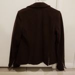 L'Agence 💕💕 Brown Knit Wool Blend Blazer Photo 2
