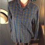 Classic Elements Vintage Floral Embroidered Plaid Check Large Photo 3