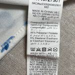 SheIn Blue and White Floral Corset Top - Small Photo 4