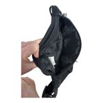 Disney  Mickey And Friends Embroidered Fanny Pack Black Adjustable Belt Bag Photo 6