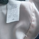 Alyn Paige  Vintage Blue Dress Velour Floral Pattern Size 7/8 Photo 8