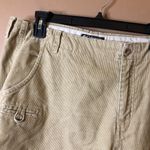 Columbia  Edgewater Corded Chino‎ Corduroy Pants Tan Khaki women’s size 14 Photo 2