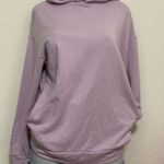 Aerie Light Purple Hoodie with Sleeve Text Photo 3
